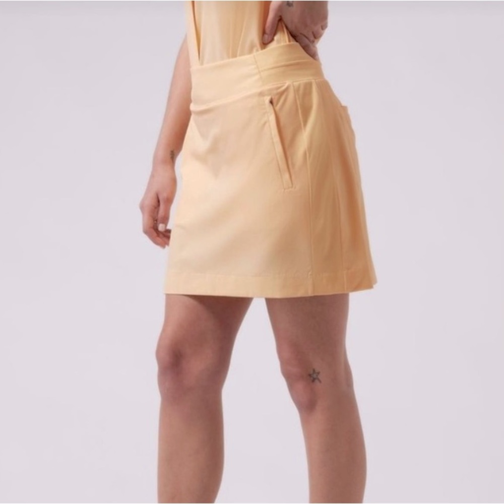 Athleta Brooklyn Skort Lunaria Yellow